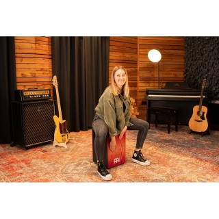 Cajon Meinl MCAJ100BK-TRF Headliner – Tango Red Fade - Img 7