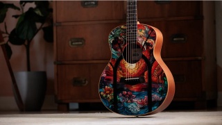 Chitară Acustică Taylor ZEDD GS Mini Telos Ediție Specială - Img 10