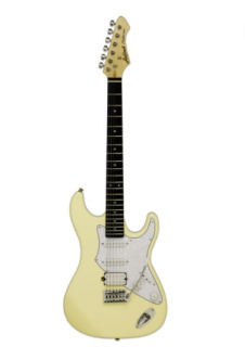 Chitară Electrică Aria Pro II 714-STD VW (Vintage White)