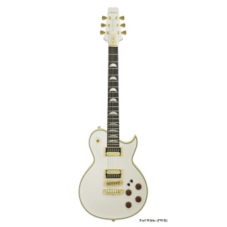 Chitară Electrică Aria Pro II PE-R80 PWH (Pearl White) - Made in Japan Platinum Collection