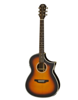 Chitară Electro-Acustică Aria MSG-02CE BS (Brown Sunburst)