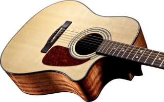 Chitară Electroacustică Fender CD-140 SCE NAT – Dreadnought Cutaway, Molid Masiv, Fishman, Toc Rigid - Img 6