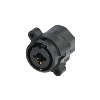 Conector Combo XLR 3 Poli Jack 6.3 mm 3 Poli Stereo De Panou Rean RCJ10FI-H-0