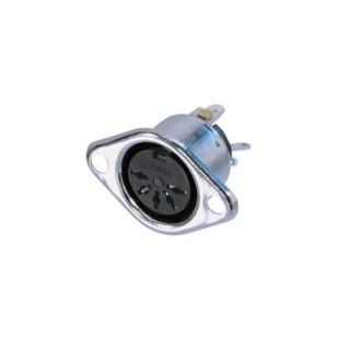 Conector DIN Mama de Panou cu 3 Pini Rean NYS325