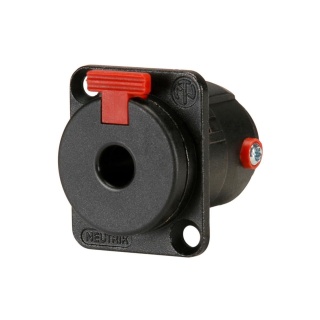 Conector Jack Mama 6.3mm cu 3 Poli De Panou Neutrik NJ3FP6C-B