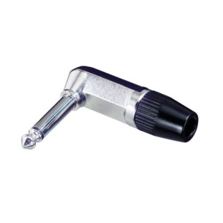 Conector Jack Tata 6.3 mm la 90º cu 2 Poli Rean NYS207