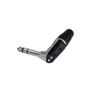 Conector Jack Tata 6.3 mm la 90º cu 3 Poli Rean RP3RC