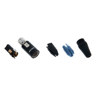 Conector Mini XLR Mama cu 3 Pini Rean RT3FC-B - Img 2