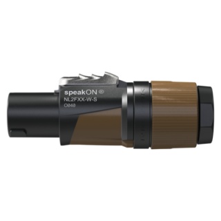 Conector speakON Neutrik NL2FXX-W-S 2 poli, 37A, twist lock - Img 3