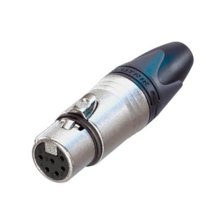 Conector XLR Mama cu 6 Poli Neutrik NC6FXX