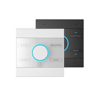 Controler de perete universal cu rețea Audac NCP105/W Alb - Img 2