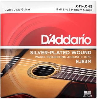 Corzi Chitara Acustica - Medium - D'Addario EJ83M