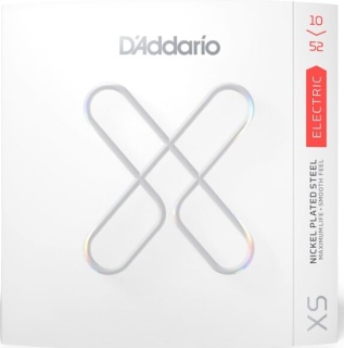 Corzi de chitară electrică - Light Top/Heavy Bottom Coated 10-52 - D'Addario XSE1052