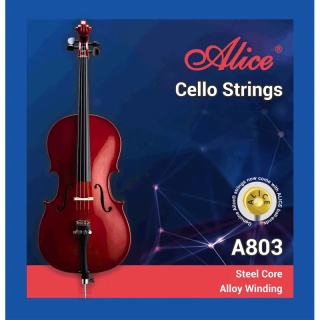 Corzi violoncel Alice A803 steel core durabile