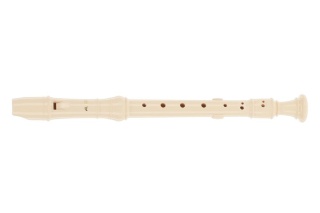 Fluier Sopran Aulos 302B Elite – Do, Sistem German, Rășină Sintetică, Fildeș, 3 Piese - Img 2