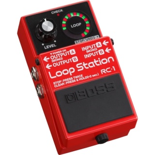 Loop Station Boss RC-1 – Looper Compact, 12 Minute Stereo, Indicator Circular LED