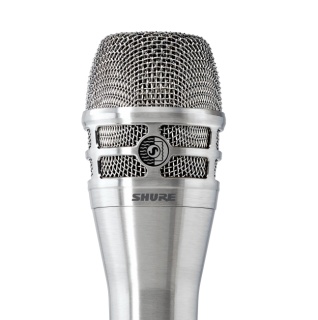 Microfon Vocal Dinamic Shure KSM8 Dualdyne - Finisaj Nichel (Brushed Nickel)