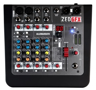 Mixer Allen & Heath ZED-6FX 6 Canale GSPre 61 Efecte