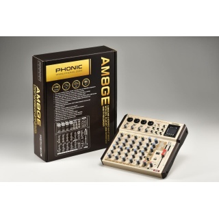 Mixer Phonic AM8GE Gold Edition 8 Can. USB Bluetooth TF - Img 4