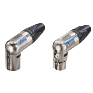Pereche Conectori Neutrik XLR la 90° Neutrik NC3MRX + NC3FRX