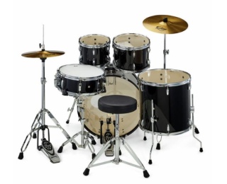 Set Tobe Acustice Pearl Roadshow RS525SC/C31 Jet Black - Img 3