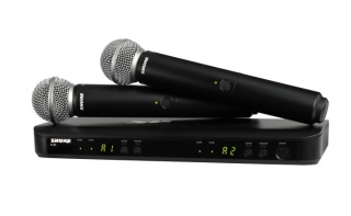 Sistem Wireless Dublu Shure BLX288/SM58 - 2 Microfoane Vocale