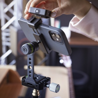 Suport smartphone Gravity VA PH 1 B reglabil, montaj stativ - Img 18