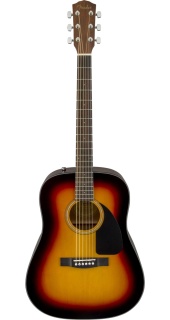 Chitară Acustică Fender CD-60 V3 Sunburst cu case