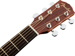 Chitară Acustică Fender CD-60S Dreadnought WN Natural – Molid Masiv, Bracing Scalloped X, Mahon - Img 6