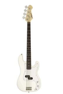 Chitară Bass Aria Pro II STB-PB WH (White)