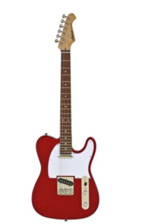 Chitară Electrică Aria Pro II TEG-002 CA (Candy Apple Red)