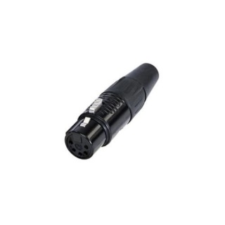 Conector XLR mamă cu 5 pini Rean RC5F-BAG