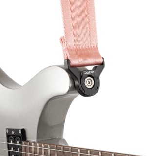 Curea Chitară D'Addario Auto Lock 50BAL06 – Nylon 2", New Rose, 76–140cm, Blocare Automată - Img 3