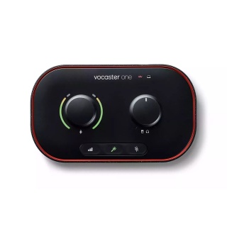 Interfață Audio Focusrite Vocaster One – USB-C pentru Podcast și Streaming