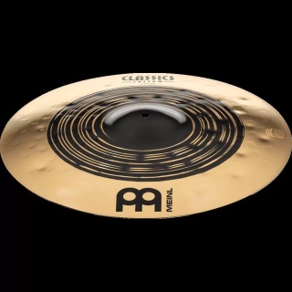 Meinl 16" Classics Custom Dual Crash Cinel Tobe