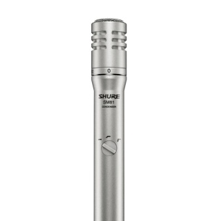 Microfon Instrument Condenser Shure SM81-LC - Standard pentru Acustice & Cinele