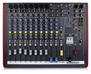 Mixer Analog Allen & Heath ZED60-14FX