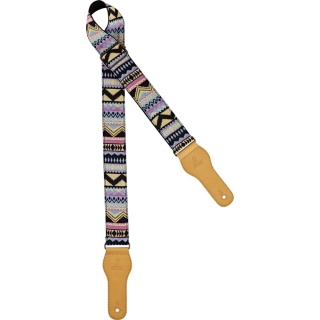 ORTEGA cotton guitar strap - INDIAN SKY