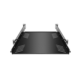 Poliță rack extensibilă 19” Adam Hall 87556 – rack tray pull-out profesional - Img 4