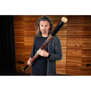 Rainstick Meinl RS1BK-XXL – Bamboo (XXL, Black) - Img 8