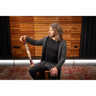 Rainstick Meinl RS1R-M – Bamboo (Medium, Red) - Img 9