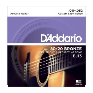 Set Corzi Chitara Acustica - Custom Light - D'Addario EJ13