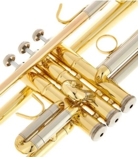 Trompetă Sib B&S Prodige BS210-1-0 – Périnet, Pistoane Monel, Gold Brass - Img 4