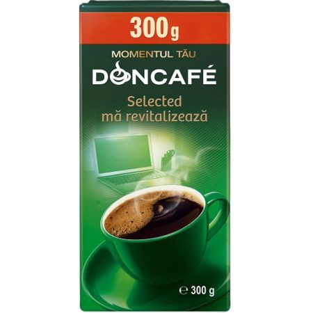 Cafea prajita si macinata Selected 300g Doncafe