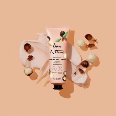 Cremă protectoare pentru mâini şi unghii cu ulei organic din nuci de Macadamia - Img 4