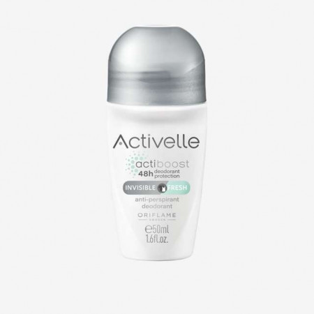Deodorant roll-on antiperspirant Activelle Invisible Fresh