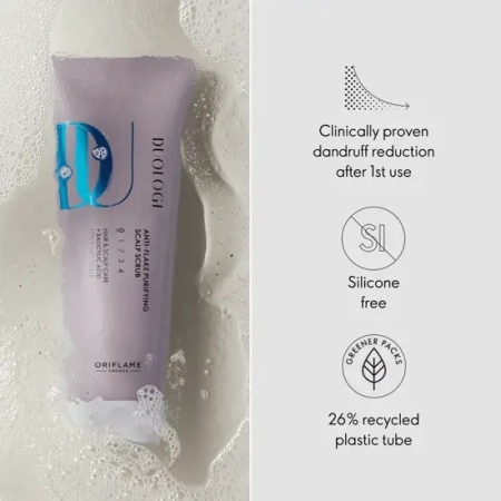 Exfoliant purificator anti-mătreaţă pentru scalp DUOLOGI - Img 2