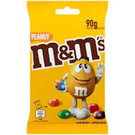 M&M's Peanut, Arahide invelite in ciocolata cu lapte 90g