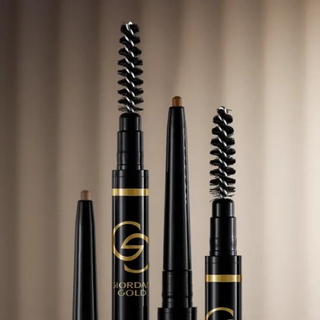 Creion dublu pentru sprâncene Giordani Gold - Img 7