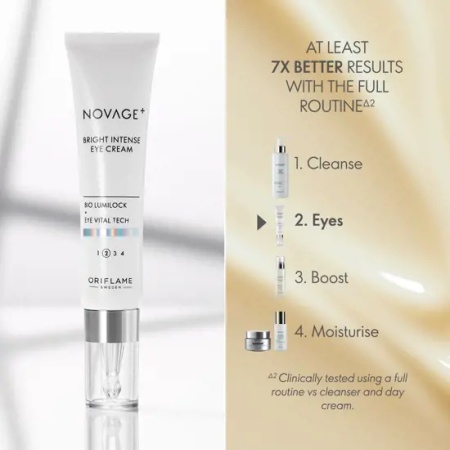 Cremă de ochi Novage+ Bright Intense - Img 7